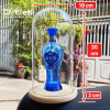 Chụp thủy tinh đế gỗ 18x35
